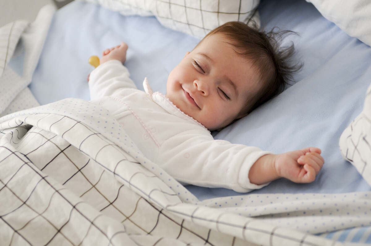 Baby Sleeping on Pillow Bad for Back Safety Contain